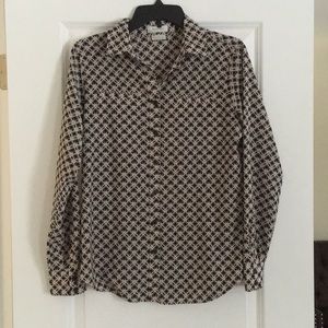 Van Huesen Button Down Blouse